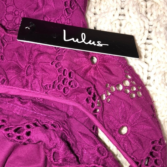 Lulus purple dress size large new with tags - Picture 7 of 11